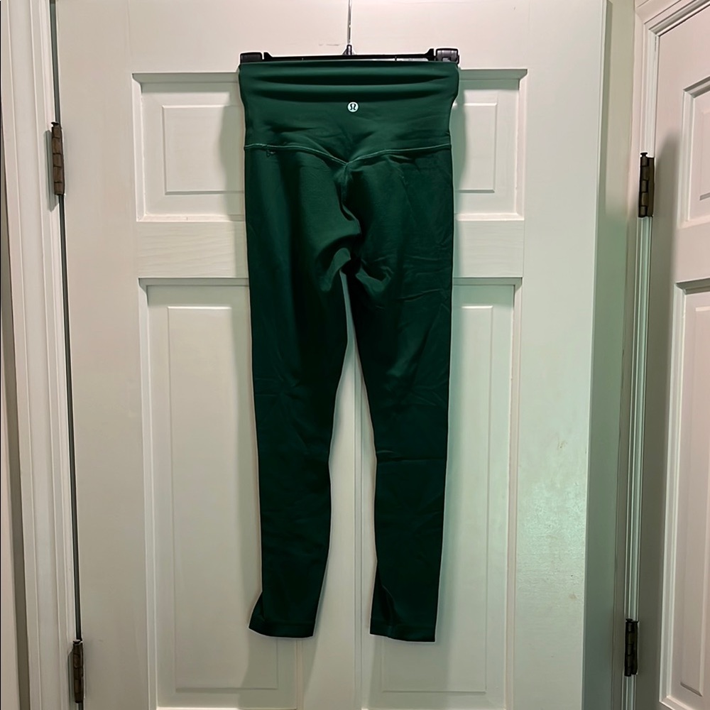Lululemon Athletica Dark Green Leggings